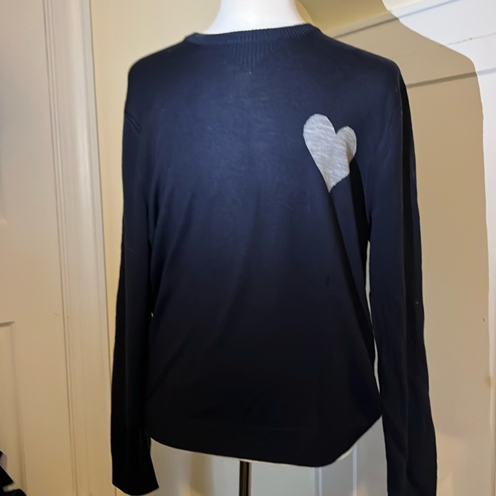 NWT, Men’s Lightweight Navy Wool Sweater, Size XXL, Michael Bastian Grey Label